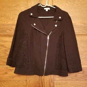 John Paul Richard Lace Inset Motorcycle Jacket